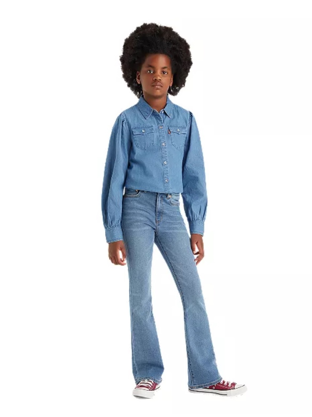 NWT, Levi's 726 Flare; Dark Blue Flare Jeans